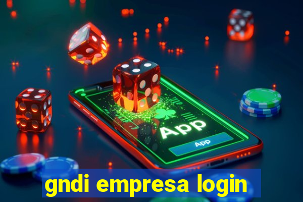 gndi empresa login